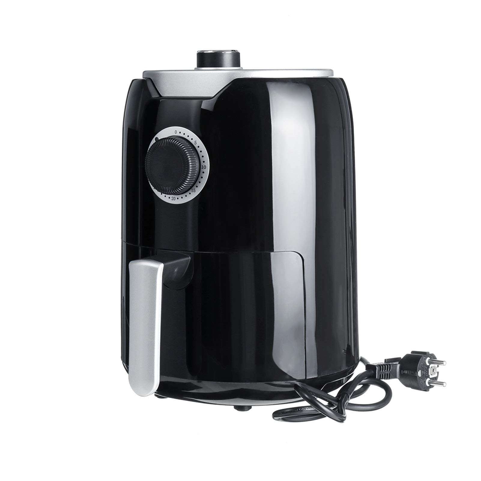 LIYIN 1000W 2L Electric Deep Fryer & Air Fryer with Timer & Temperature Control - Healthy Kitchen Cooking Appliance for Home Use | Perfect for Frying, Roasting, Baking & Reheating Food