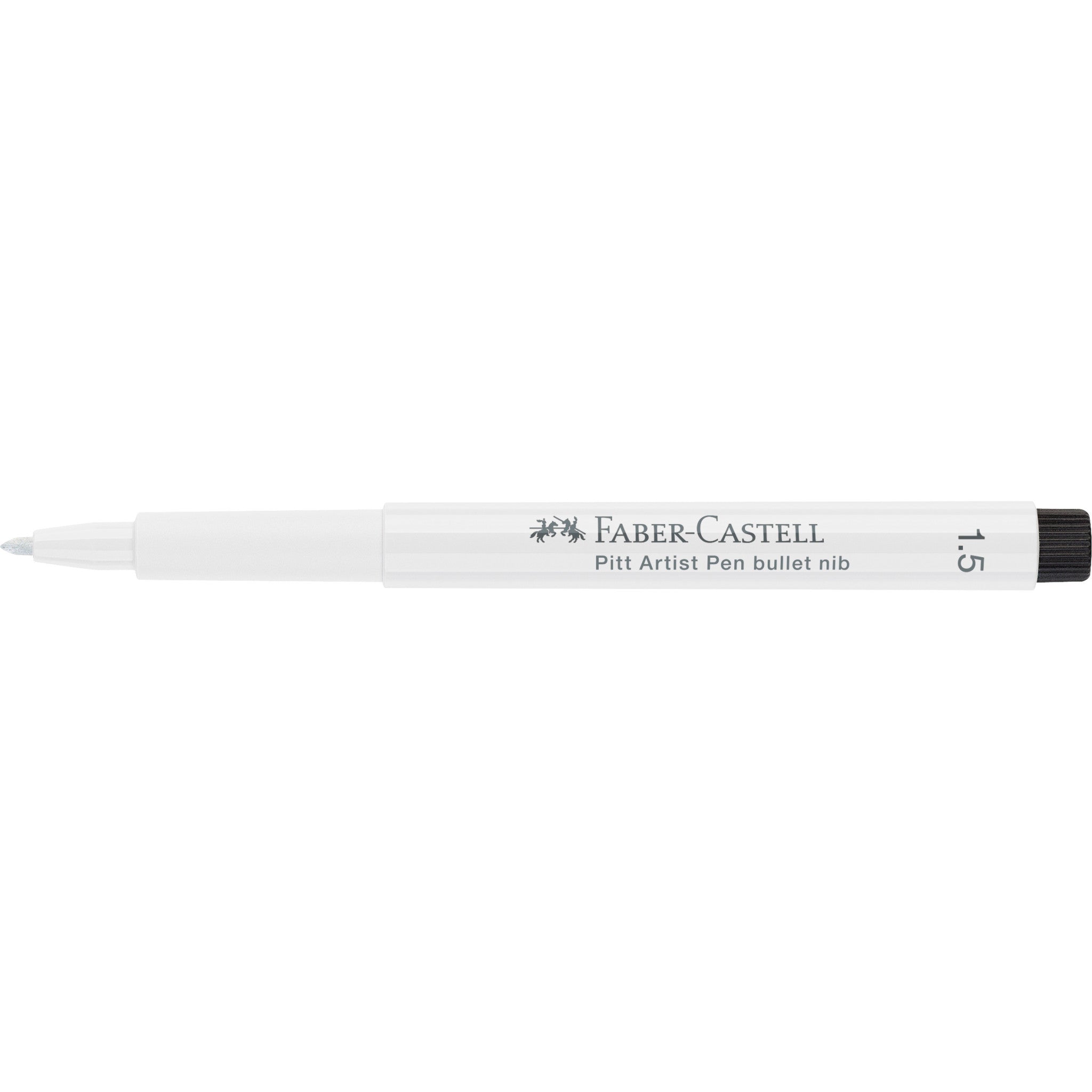 Pitt Artist Pen 1.5mm Bullet Tip - White Ink #101 - Perfect for Sketching, Calligraphy & Illustration - Art Supplies for Professionals & Hobbyists