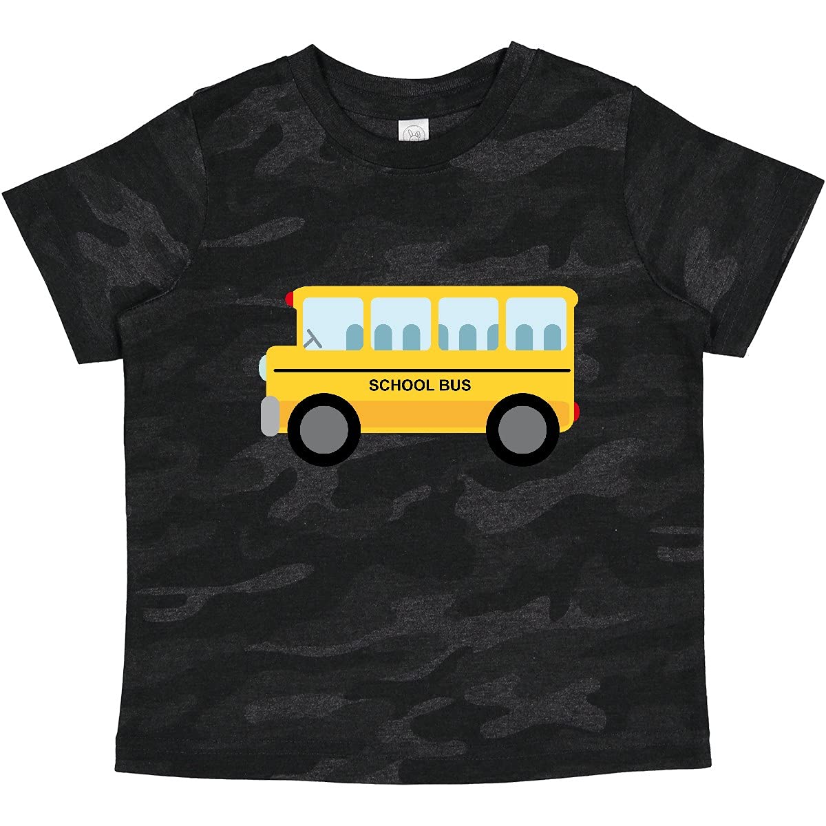 Inktastic Cute School Bus Graphic Baby T-Shirt - Soft Cotton Toddler Tee for Boys & Girls - Perfect for First Day of School, Daycare or Playtime