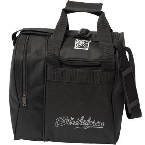 KR Rook Single Tote Bowling Bag - Black | Lightweight & Durable Bowling Accessory for League Play & Practice | Perfect for Bowling Enthusiasts & Professionals