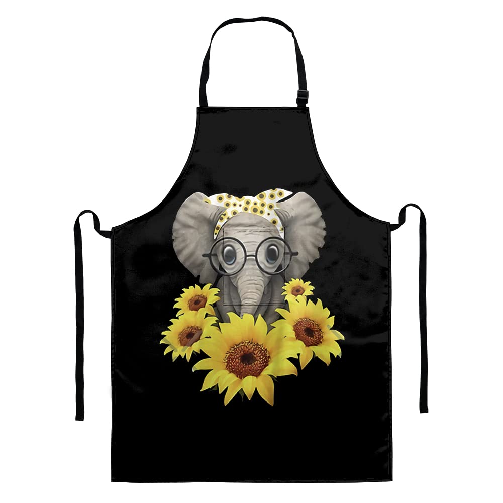 Funny Waterproof Adjustable Apron for Cooking & BBQ - Chef Apron with 2 Pockets - Perfect Kitchen Gift for Women & Men - Ideal for Grilling, Baking, and Home Cooking
