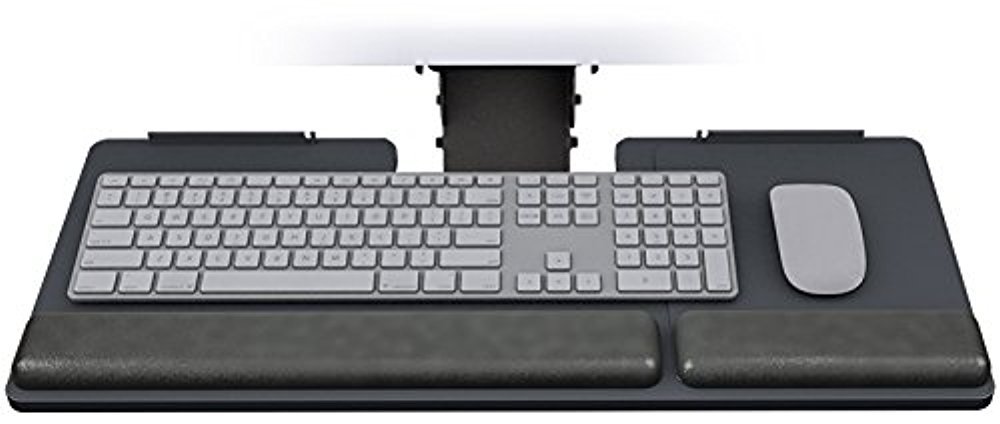 SOLUTION ALL-FIT Ultra Compact Arm & Keyboard Platform - Ergonomic Workspace Solution for Home Office & Gaming Setup