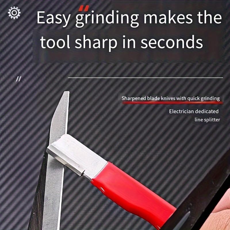 Premium SHOPVILLA Knife Sharpener - Professional Whetstone & Kitchen Knife Sharpener for Chefs & Home Cooks | Perfect for Sharpening Kitchen Knives, Pocket Knives & More | Ideal for Cooking, Camping & Outdoor Activities