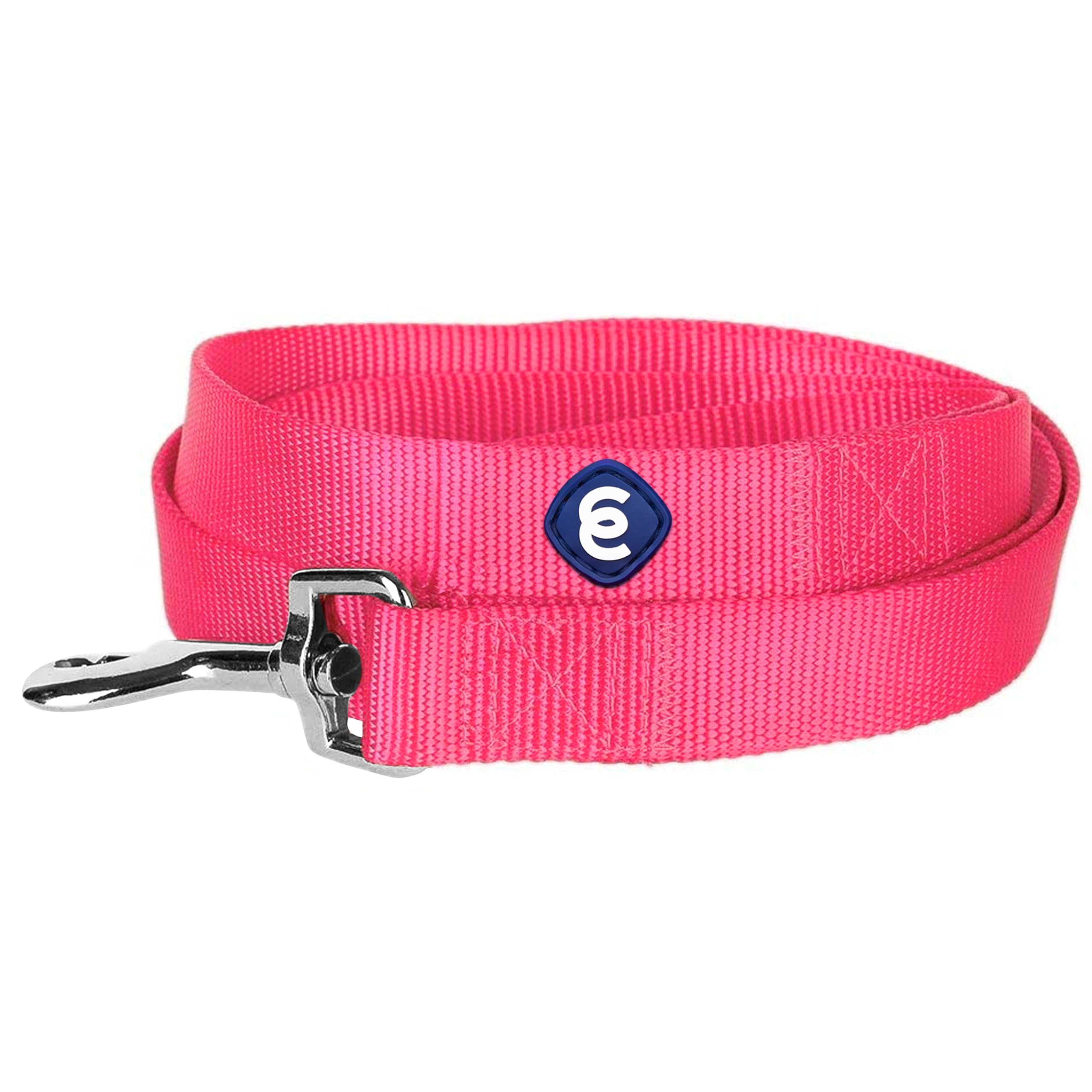 Blueberry Pet Essentials Durable Classic Dog Leash - 5ft Nylon Training Leash for Small Dogs | French Pink X-Small Dog Leash (3/8