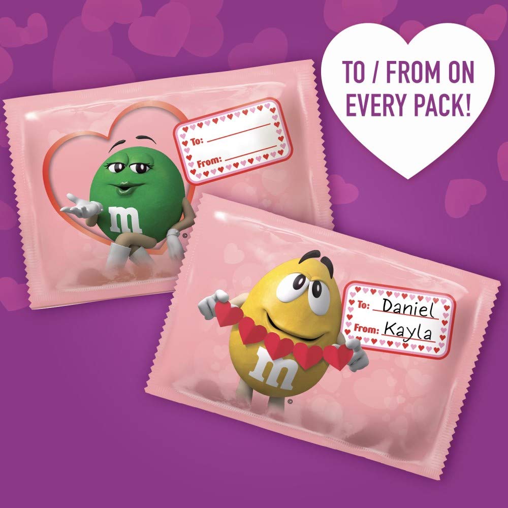 M&M'S Milk Chocolate Fun Size Valentine's Day Candy - 12.13 oz Bag for Gifts, Parties & Sweet Treats
