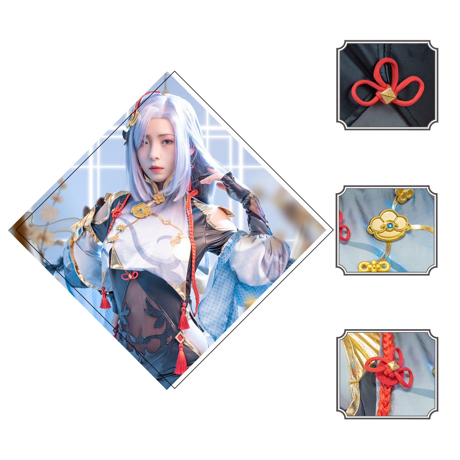 Genshin Impact Cosplay Costume for Women - Anime Game Character Outfit | Halloween, Cosplay Events & Conventions