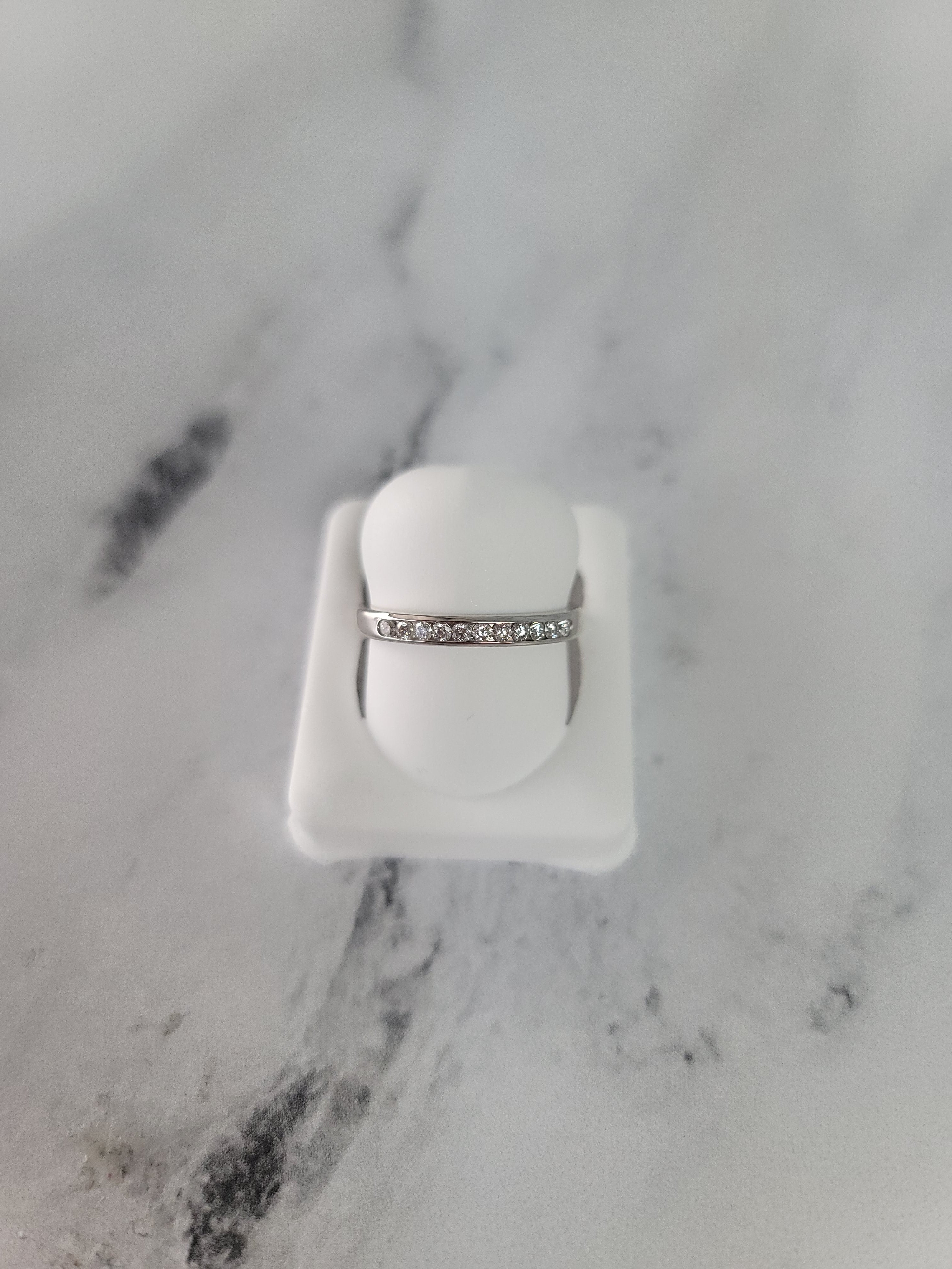 Channel Set Diamond Wedding Band - 0.25cttw 14K White Gold, Yellow Gold or Rose Gold - Perfect for Engagement Rings, Anniversary Gifts & Bridal Jewelry