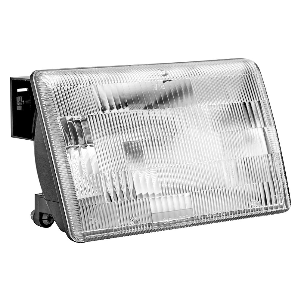 TYC Right Headlight Assembly Compatible with 1993-1998 Jeep Grand Cherokee - Replacement Headlamp for Improved Night Driving & Off-Road Adventures