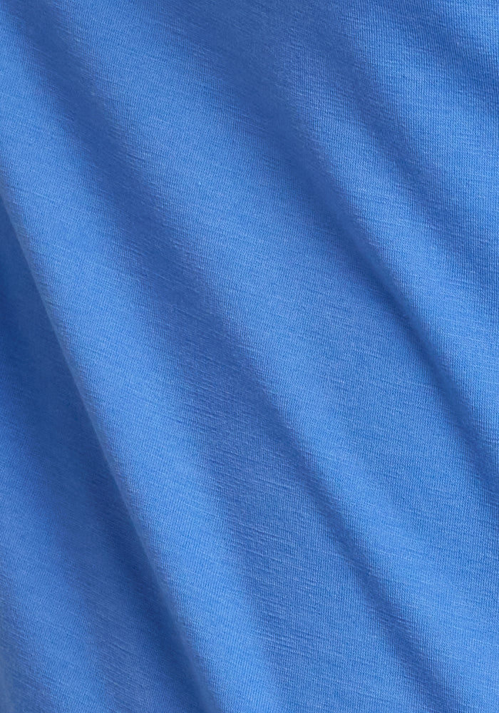Bella Tunic Top Women's Casual Blouse - Blue Gelato Color | Perfect for Summer Outfits, Beach Wear & Boho Fashion
