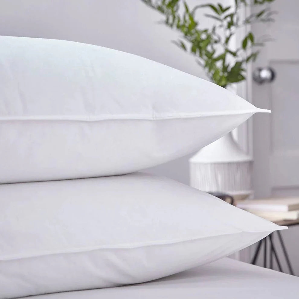 Bellissimo Perfect Pillow Pair - Ultra Soft Memory Foam Pillows for Side & Back Sleepers - Bedroom & Guest Room Essentials