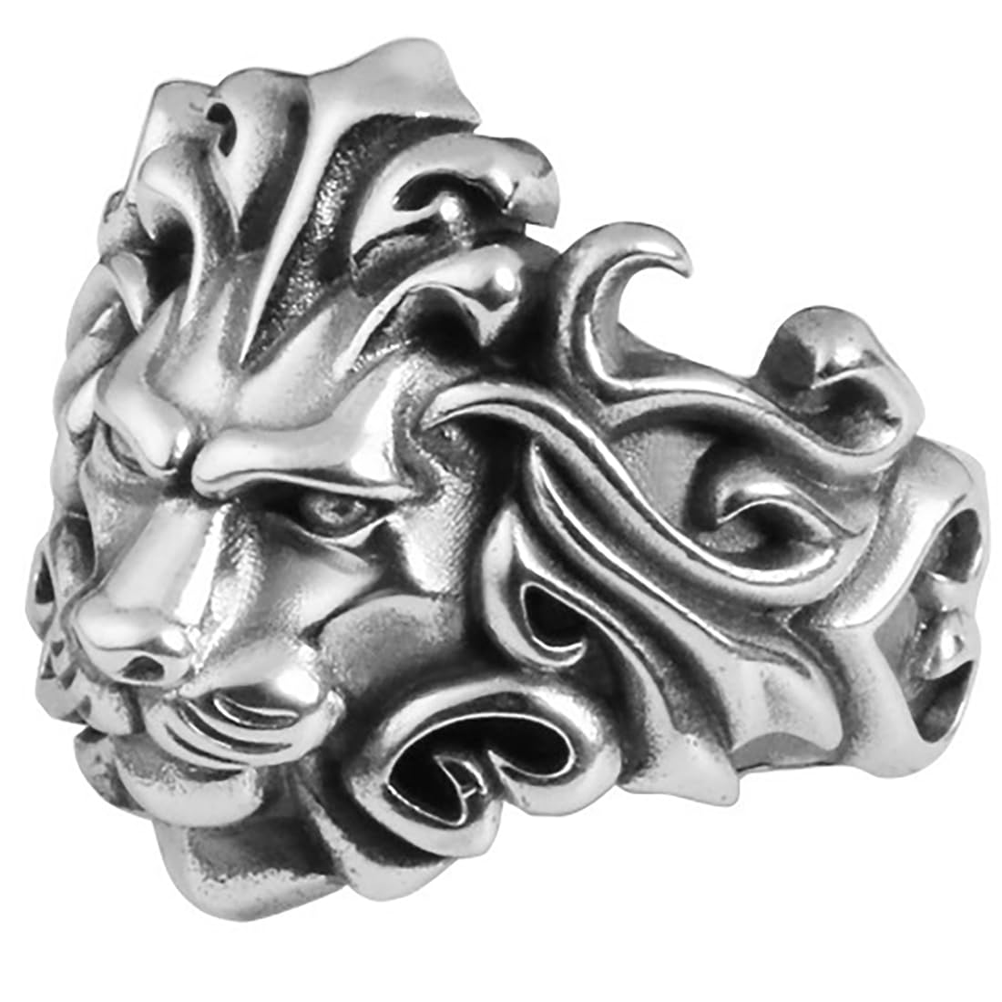 JWM Silver Plated Brass Adjustable Open Rings for Men & Women - Fashion Jewelry Gift Set with Exquisite Packaging | Perfect for Weddings, Parties & Everyday Wear