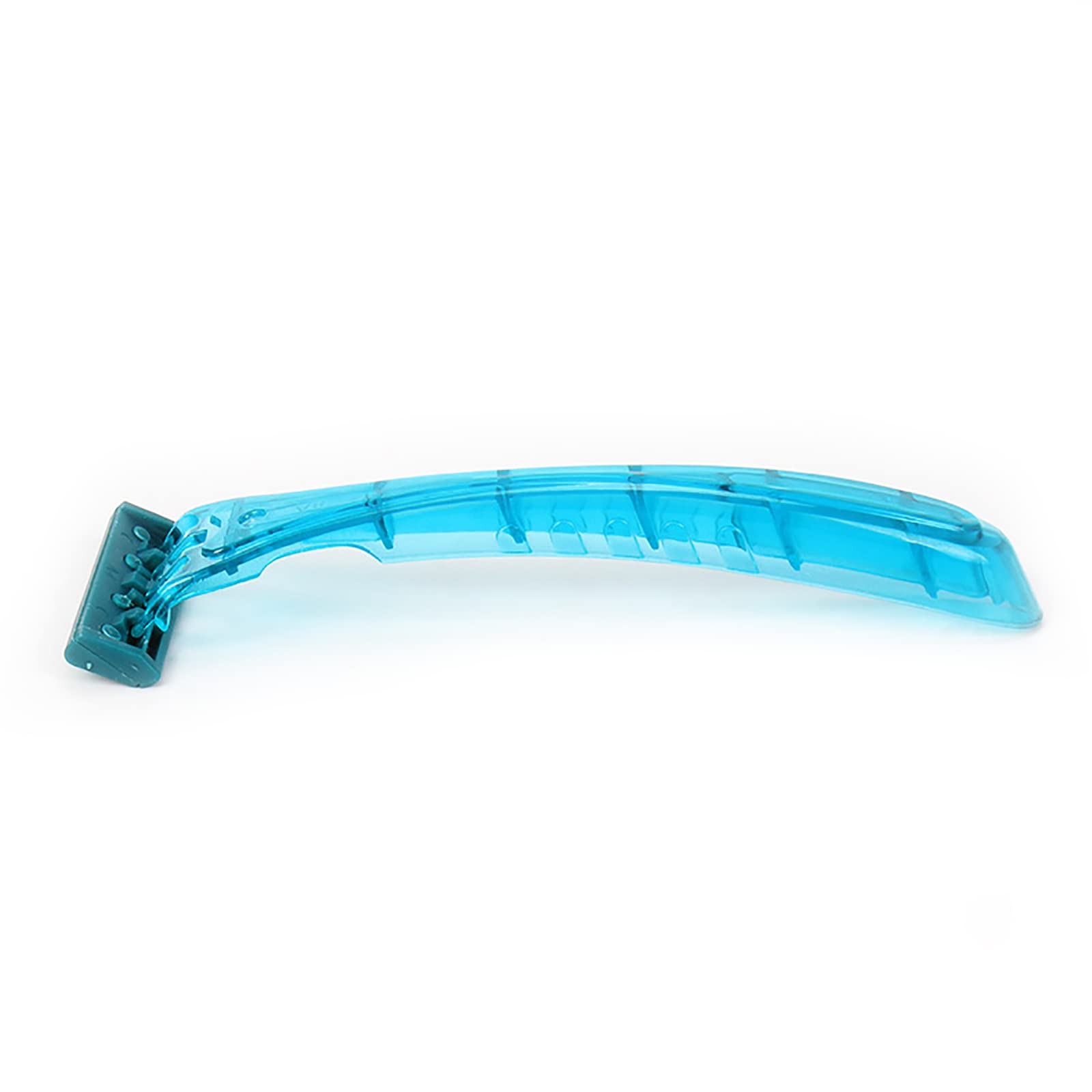 100 Pack Disposable Razors Bulk - Individually Wrapped Twin Stainless Steel Blade Razors for Men & Women | Perfect for Travel, Hotel, Airbnb, Gym, Emergency Kits & Homeless Shelters (Blue)
