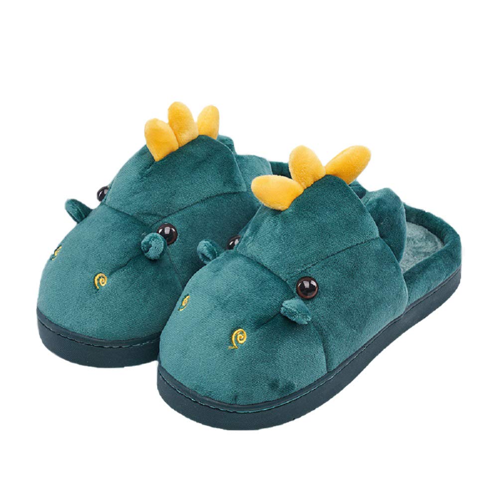 **YUCHE Unisex Hippo Slippers for Adults - Soft Plush Animal House Slippers with Non-Slip Sole - Cozy Indoor/Outdoor Wear for Men & Women - Perfect Gift for Home, Lounge, and Dorm Comfort**
