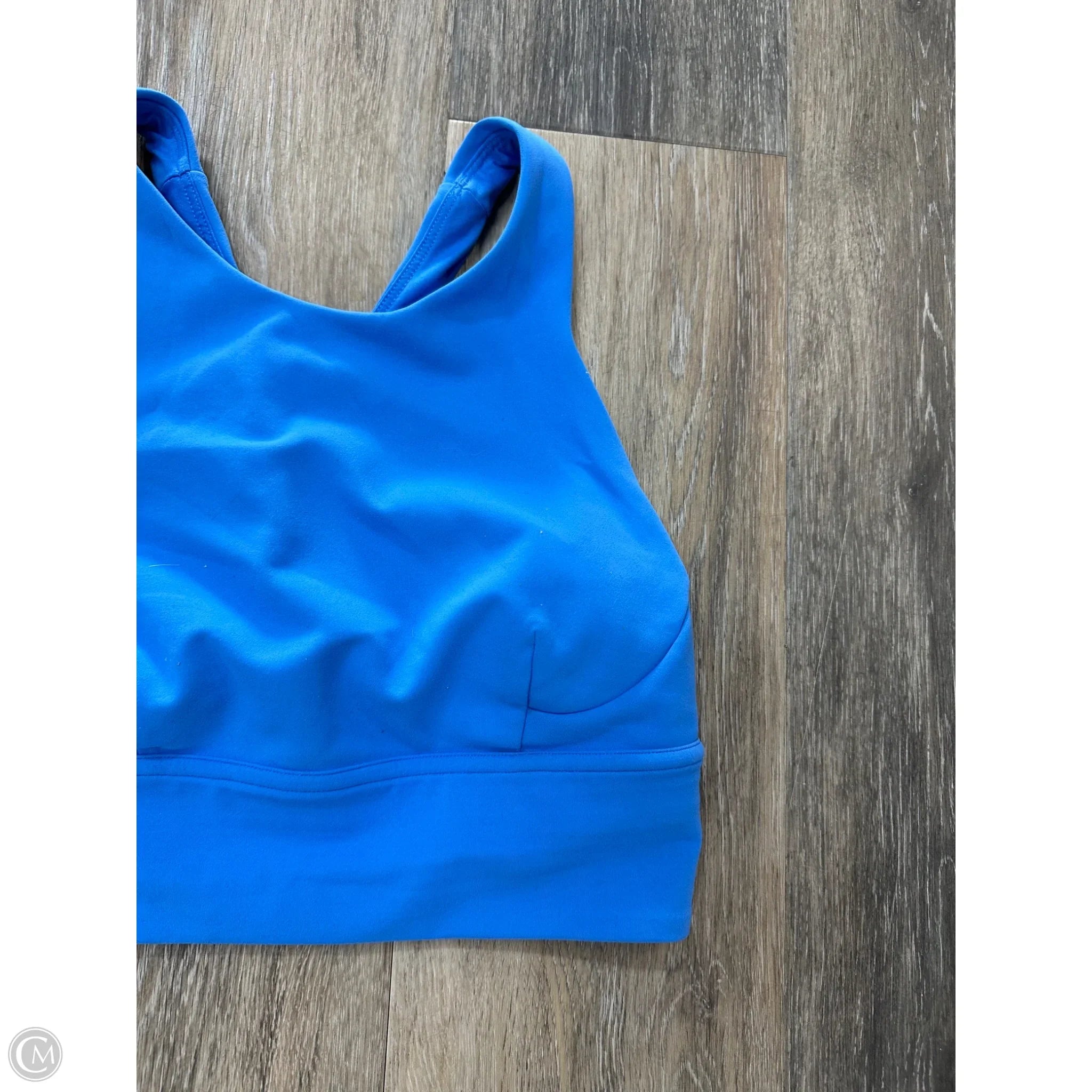 Lululemon Women's Athletic Sports Bra - Medium Support, Size 4, Blue - Perfect for Yoga, Running & Gym Workouts