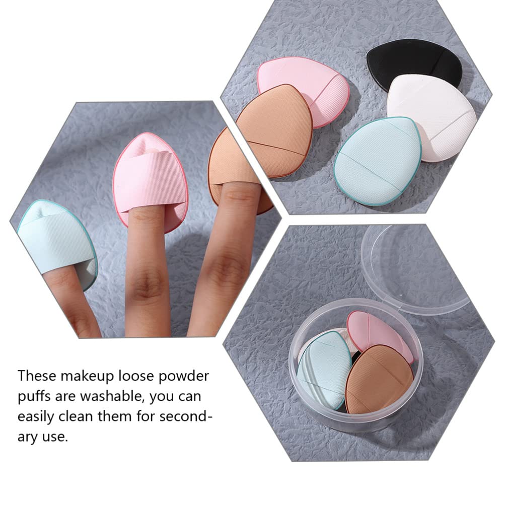 Uonlytech 15pcs Hydrophilic Polyurethane Makeup Puffs - Loose Powder, Setting Powder & Cream Applicators for Flawless Face Makeup | Perfect for Blending, Baking & Touch-Ups