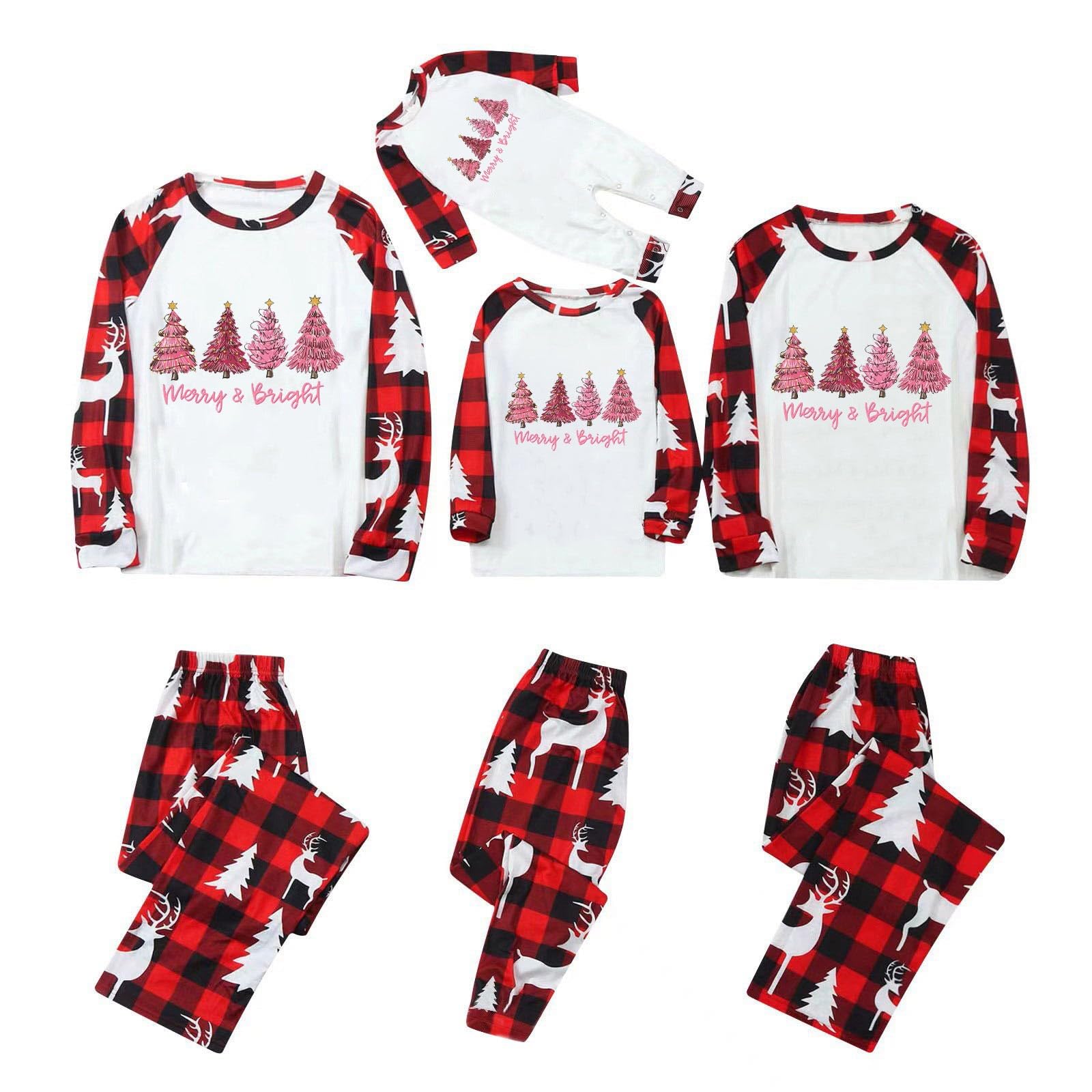 2023 Family Christmas Pajamas Set - Matching Holiday Sleepwear for Home & Gifts