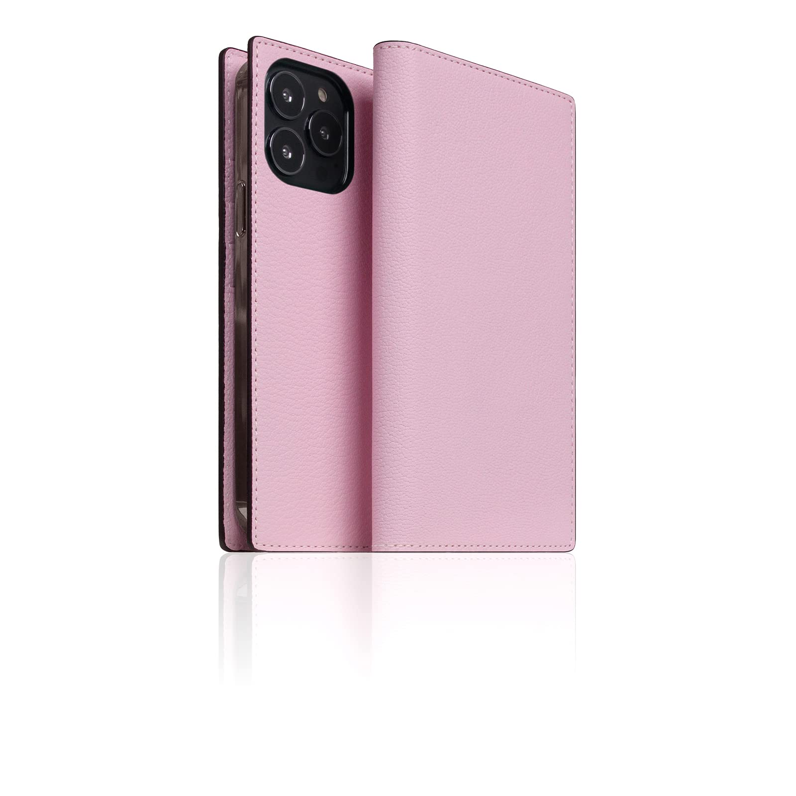 Premium SLG Leather Wallet Case for iPhone 13 Pro Max - D9 France Chevere Sully Leather Flip Cover with Card Slots & Gift Box | Handmade Protective Phone Case | Perfect for Business, Travel & Everyday Use (Barapapa)