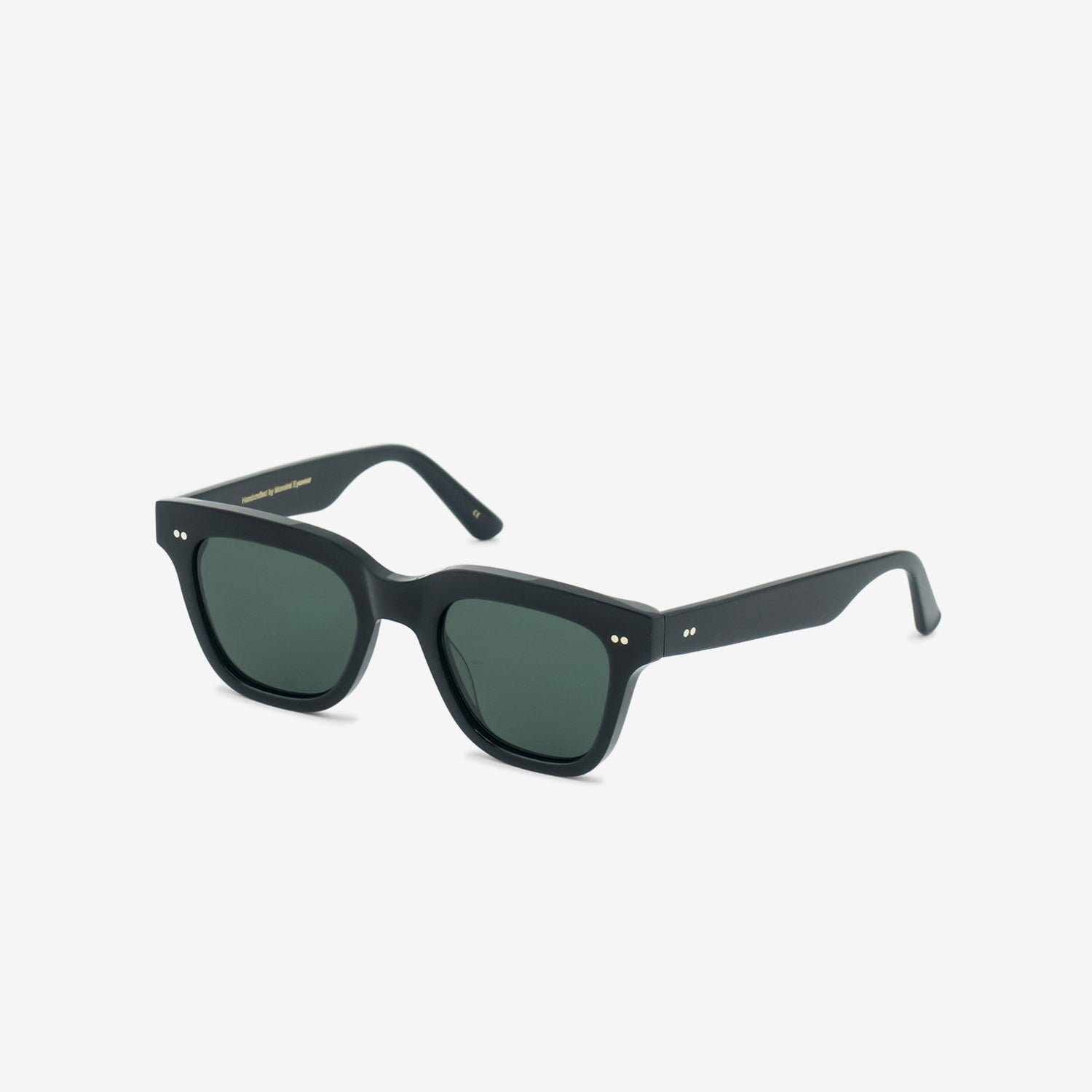 Ellis Black & Green Solid Lens Sunglasses - Polarized UV Protection for Men & Women - Perfect for Outdoor Sports, Driving, and Beach Activities