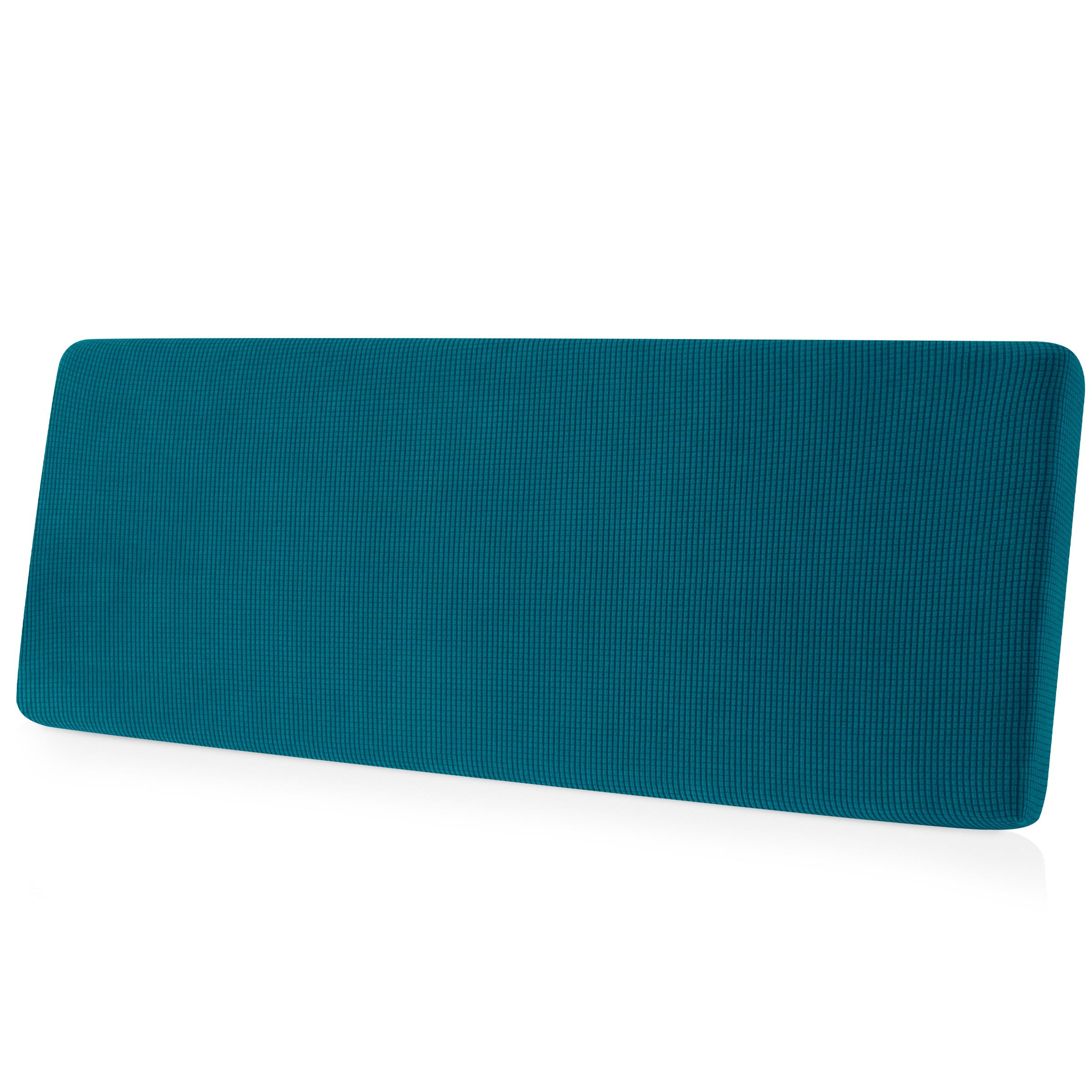 CHUN YI Stretch Loveseat Couch Cushion Cover - Spandex Jacquard Fabric Slipcover for 2-Seater Settee & Sofa (Medium, Teal) | Perfect for Living Room, Bedroom & Home Decor