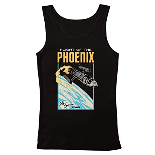 GEEK TEEZ Flight of The Phoenix Women's Tank Top - Stylish Graphic Muscle Tee for Casual Wear, Gym & Summer Outfits