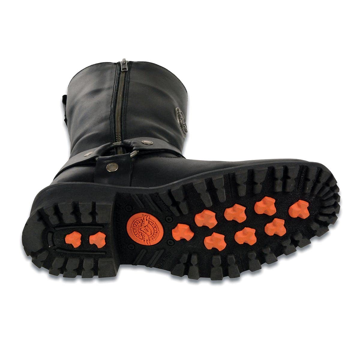 Milwaukee Men's Wide Harness Work Boots with Side Zipper - Black Size 15 - Durable Steel Toe Construction for Construction, Warehouse & Outdoor Work