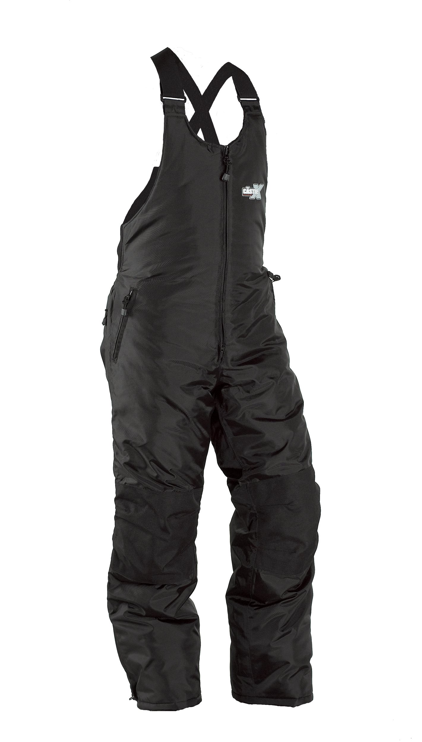 Castle X Platform Men's Snowmobile Bib Overalls - Black - 3XL for Winter Riding & Outdoor Adventures