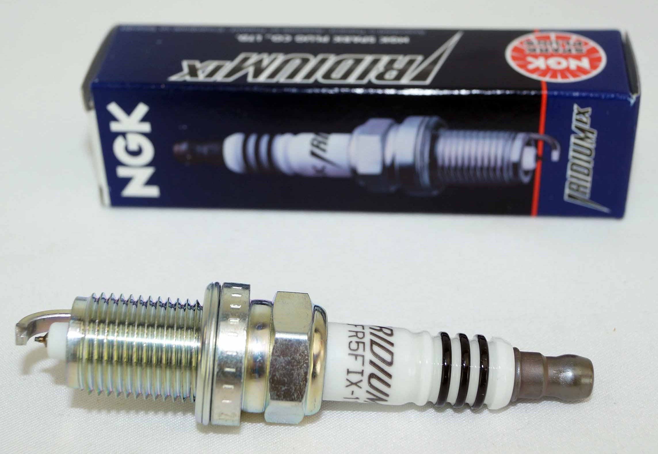 NGK 2477 Iridium IX Spark Plugs ZFR5FIX-11 - 4 Pack High Performance Spark Plugs for Honda, Toyota, Nissan - Perfect for Engine Tuning & Fuel Efficiency Improvement