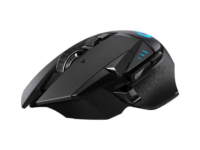 Logitech G502 Lightspeed Wireless Gaming Mouse - High Performance RGB Ergonomic Design for PC & Mac Gaming, Streaming & Esports