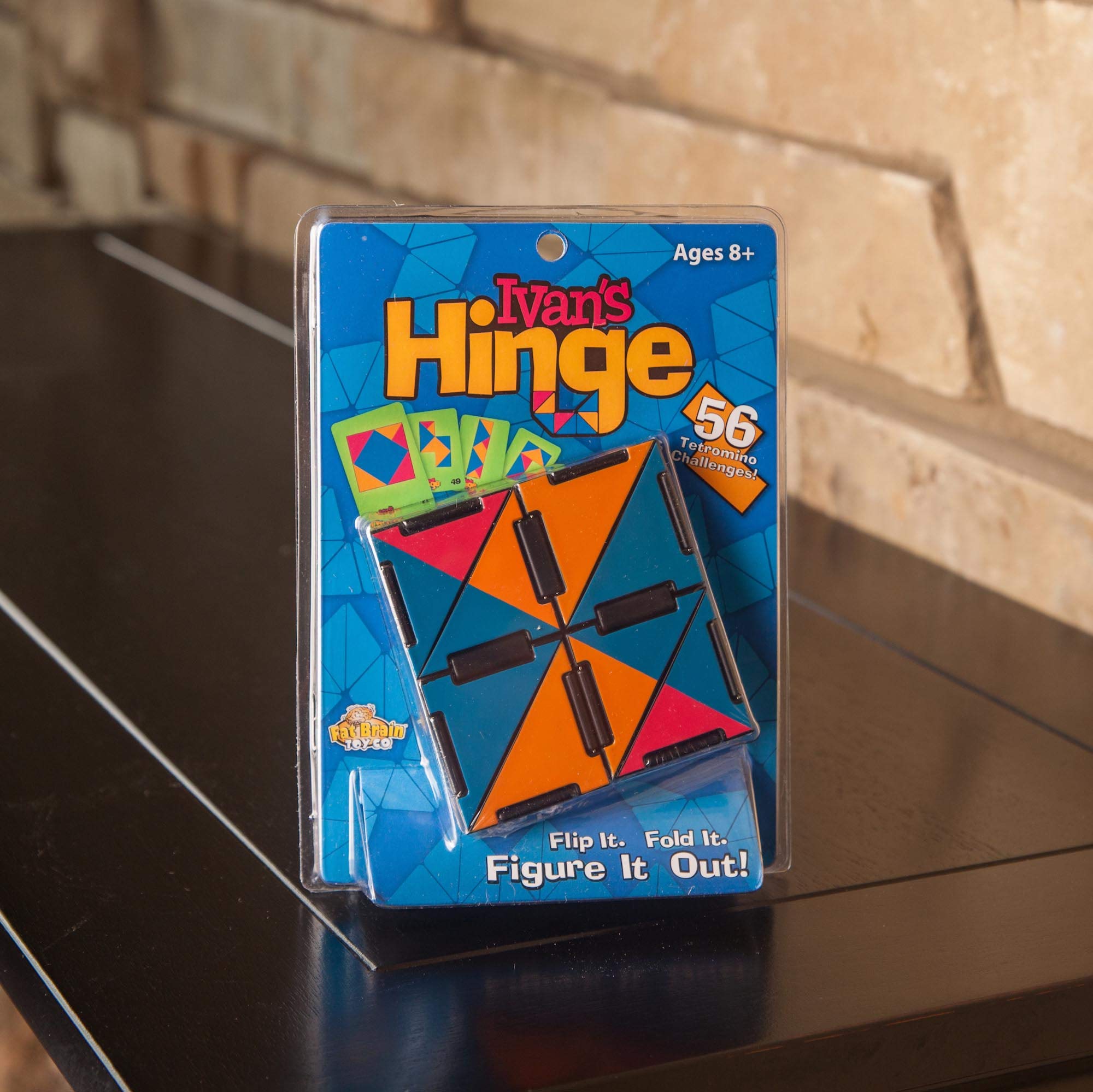 Fat Brain Toys Ivan's Hinge - Educational Wooden Puzzle for Kids Ages 3+ | STEM Learning Toy for Problem Solving & Fine Motor Skills | Perfect for Home, Classroom & Travel Play