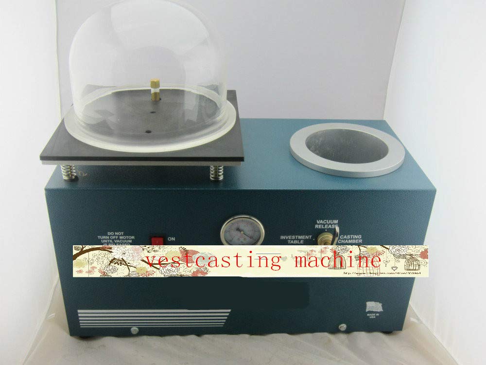 GOWE Jewelry Vacuum Casting Machine - Professional Vestcasting Equipment for Jewelry Making - Complete Jewelry Tools Set for Rings, Necklaces & Bracelets - Perfect for Small Jewelry Businesses & DIY Crafting