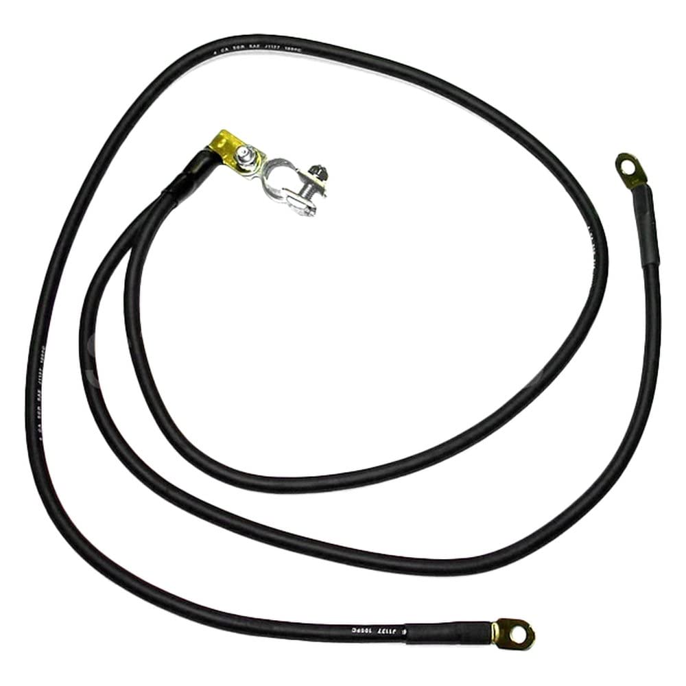 Heavy Duty Battery Cables for Car, Truck, RV & Marine - 4 Gauge AWG Copper Wire with Terminals - Perfect for Automotive, Boat & Power Sports Applications