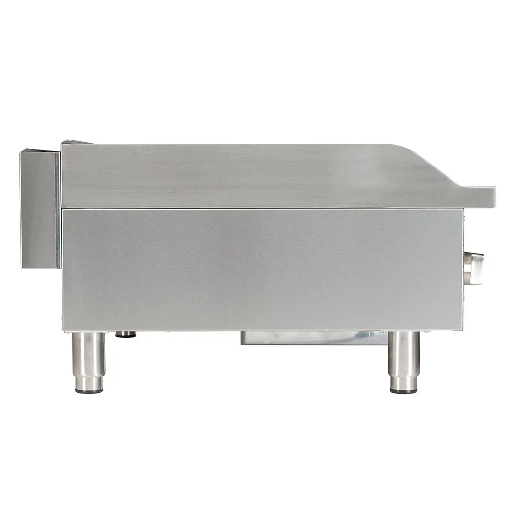 Globe GG36G 36-Inch Commercial Natural Gas Griddle with Manual Controls - Perfect for Restaurants, Diners & Food Trucks