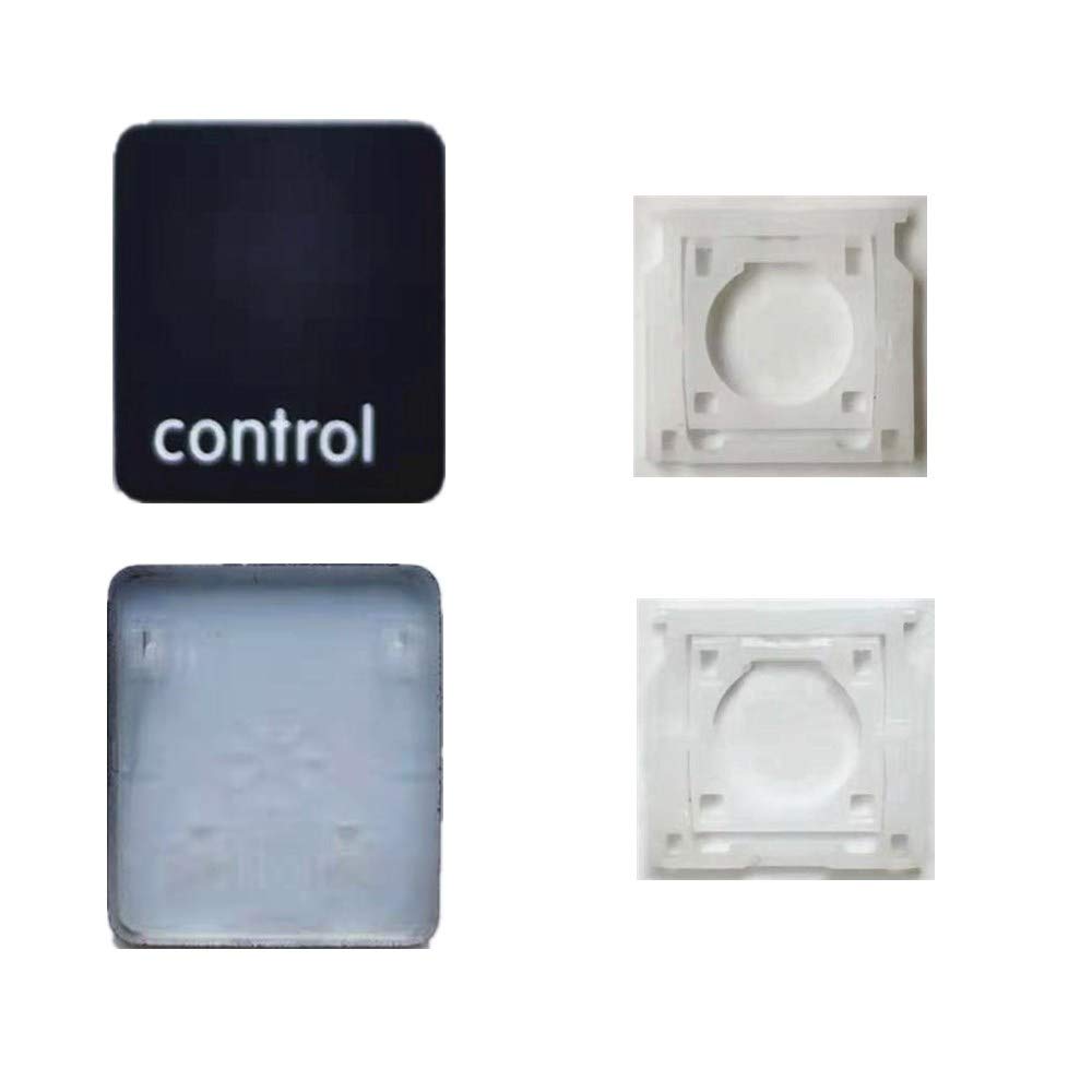 Replacement Control Key Cap & Hinges for MacBook Pro A1425 A1502 A1398 & MacBook Air A1369 A1466 - Fix Broken Keyboard Keys for Typing & Gaming