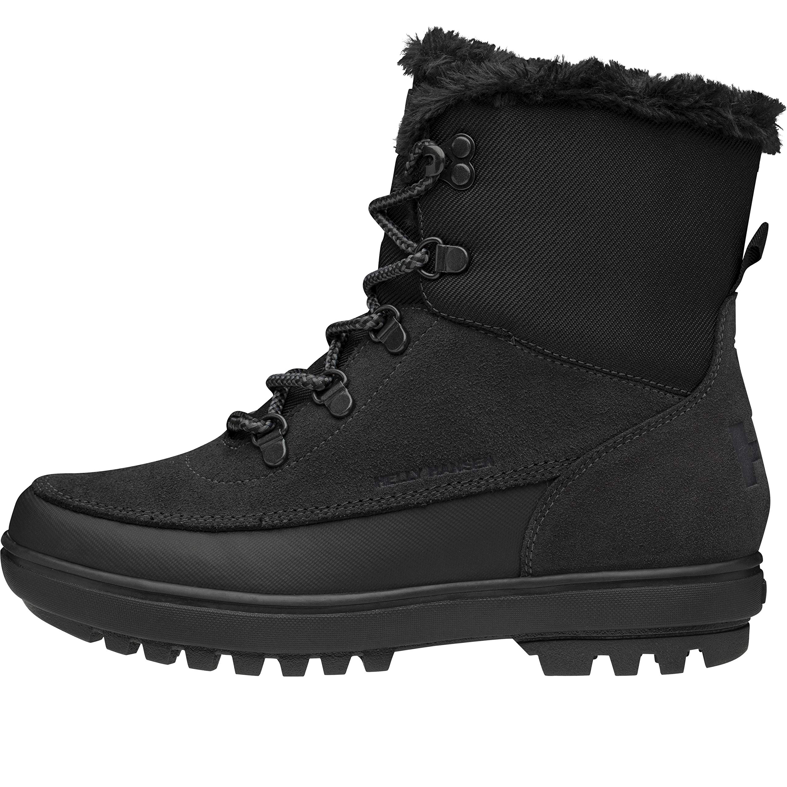 Helly Hansen Women's Sorrento Waterproof Leather Winter Boots - Warm Snow Boots for Women, Waterproof Hiking Shoes with Non-Slip Sole - Perfect for Snowy Weather, Outdoor Activities & Winter Fashion