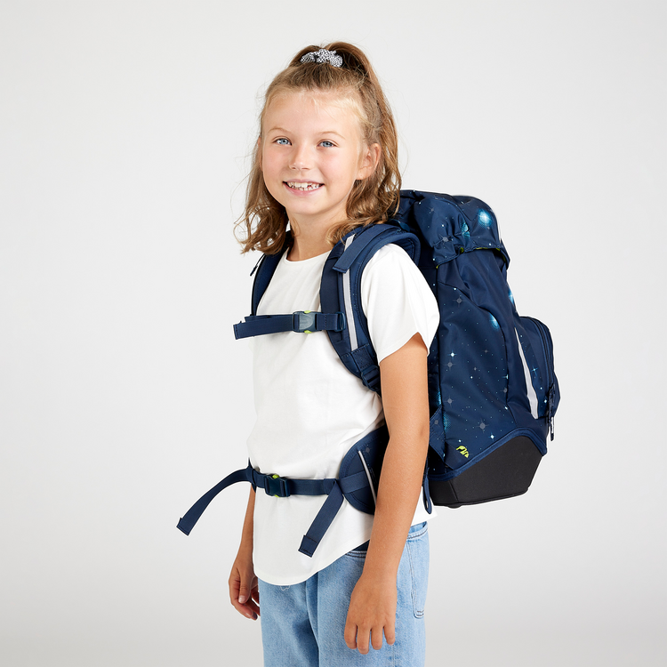 ergobag Prime School Backpack AtmosBear - Lightweight & Ergonomic Kids Backpack (2024 New Collection) - Perfect for School, Travel & Daily Use