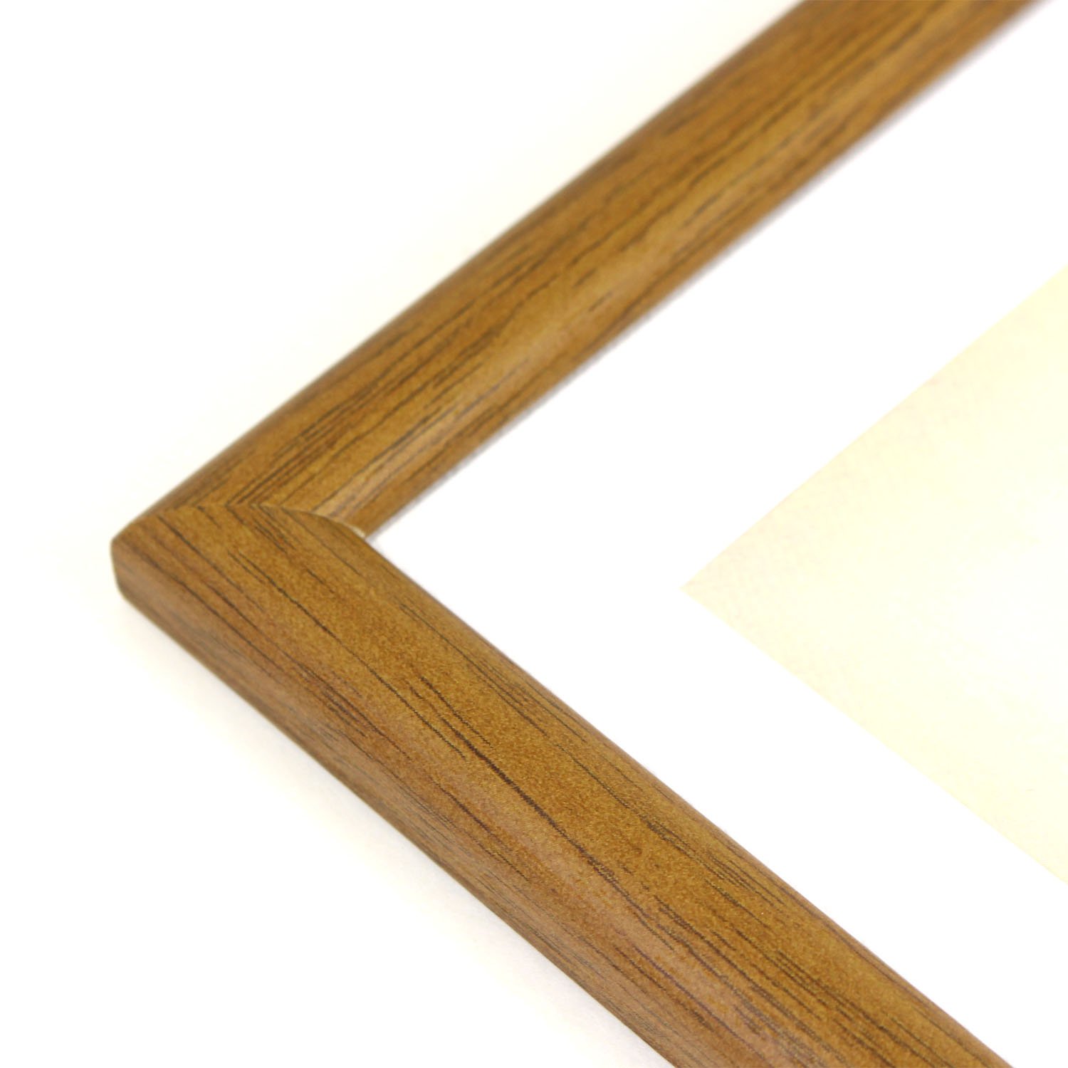 Iwata MJ-CK-T Teak Wood Picture Frame - Elegant Wall Display for Home & Office Decor | Perfect for Photos, Artwork, and Memorabilia