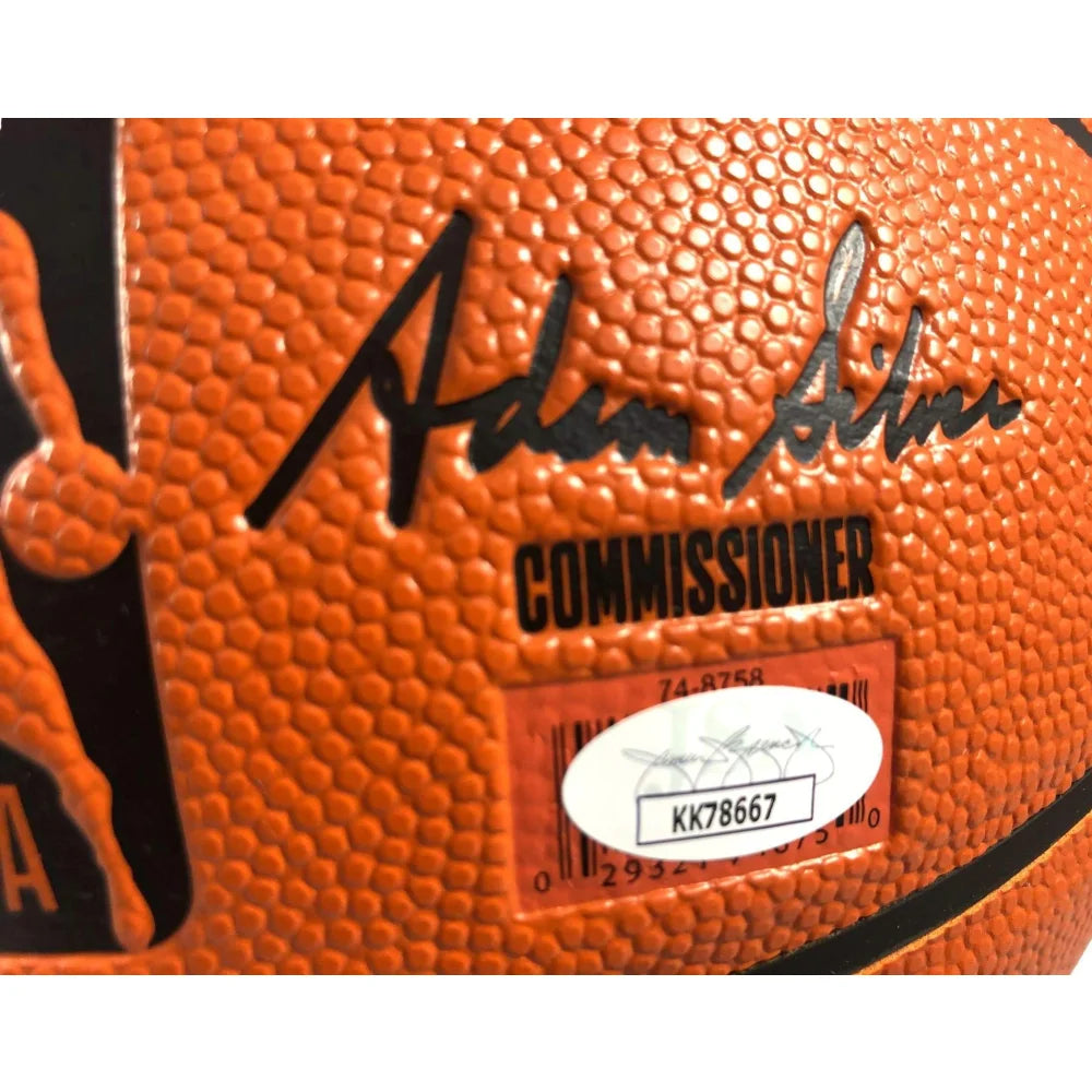 Magic Johnson & Larry Bird Dual Signed Basketball - LA Lakers & Celtics Autographed Collectible with JSA COA - Perfect for NBA Memorabilia Fans & Sports Collectors