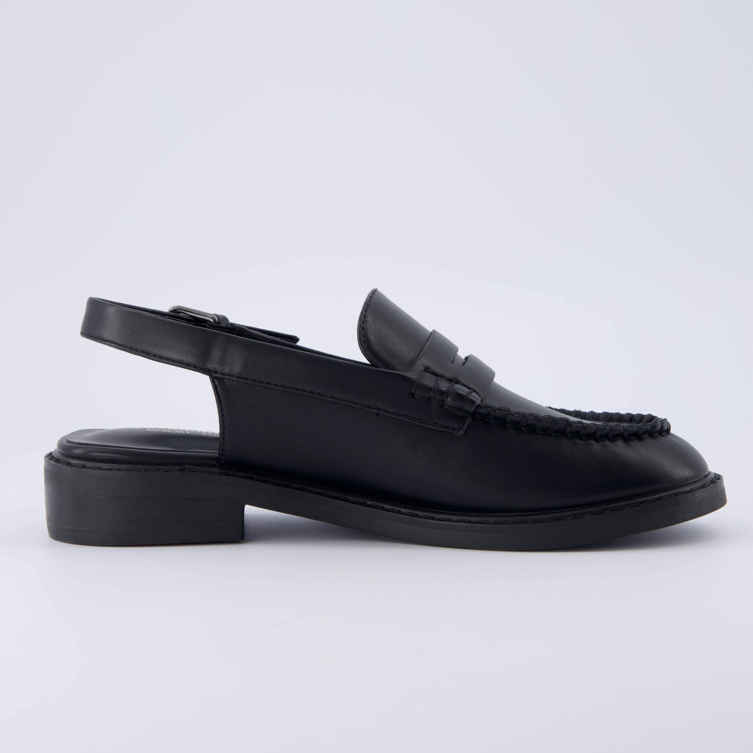 CUSHIONAIRE Women's Comfortable Sling Back Loafers with Memory Foam - Wide Width Available for Casual Wear, Office & Travel