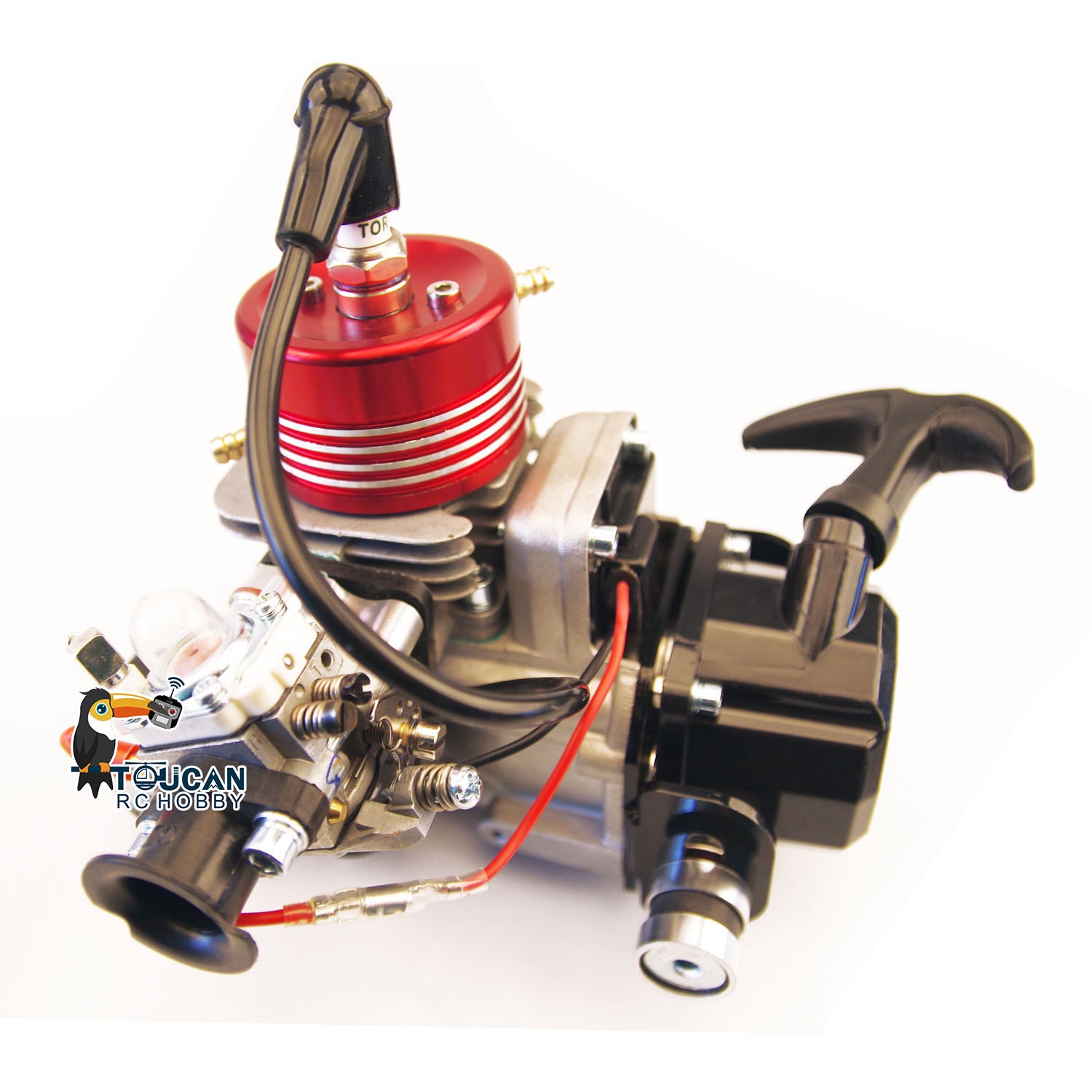 DT 30.5CC Gasoline Engine for Racing RC Boat - Waterproof Remote Control Vehicle Compatible with DT125, G30H, G30E, G30F, G30K, G30C, G30D Models - Perfect for High-Speed RC Boat Racing and Water Sports Competitions