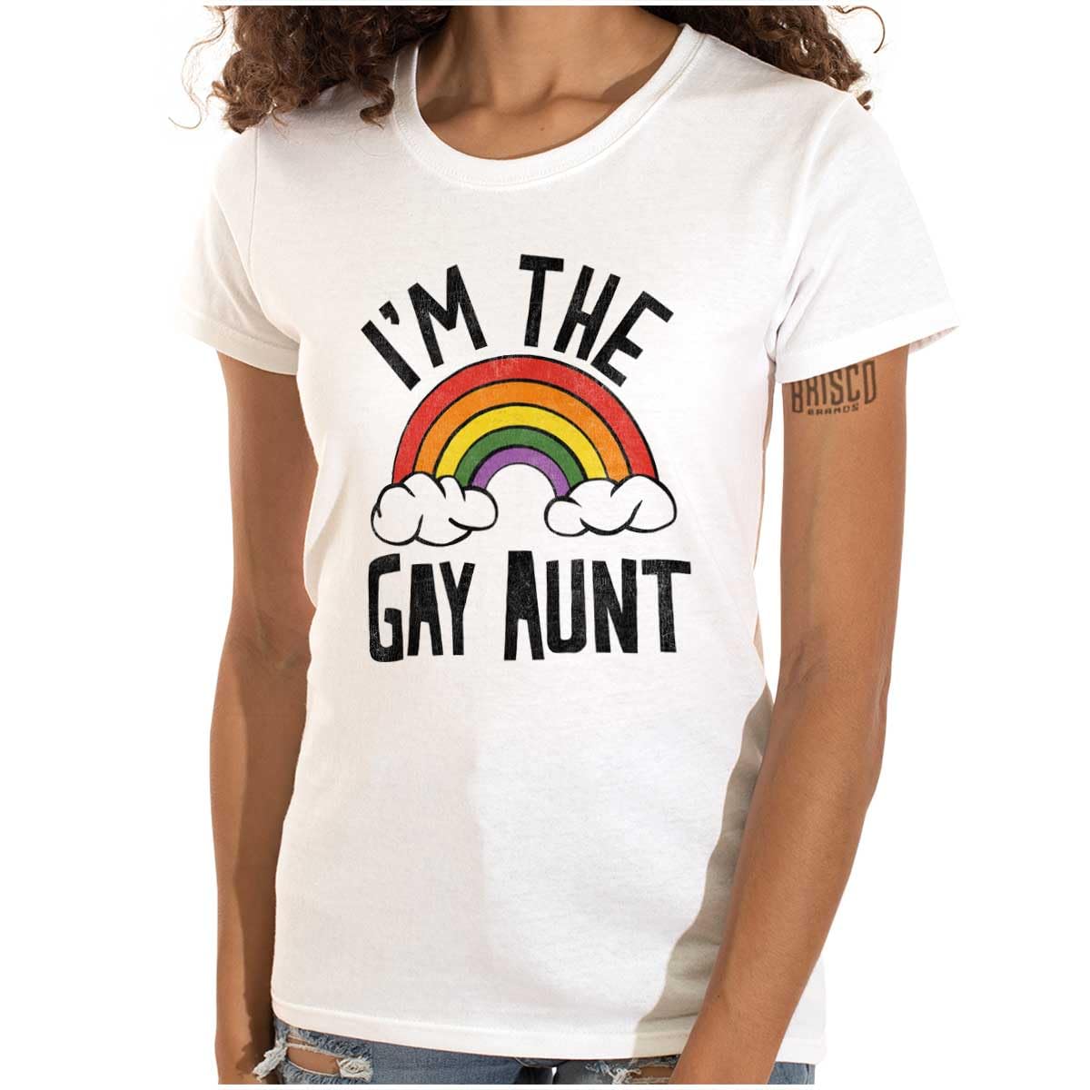 Stylish Rainbow LGBTQ Pride Graphic Tee for Women & Juniors - Perfect for Pride Parades, LGBTQ Events & Casual Wear