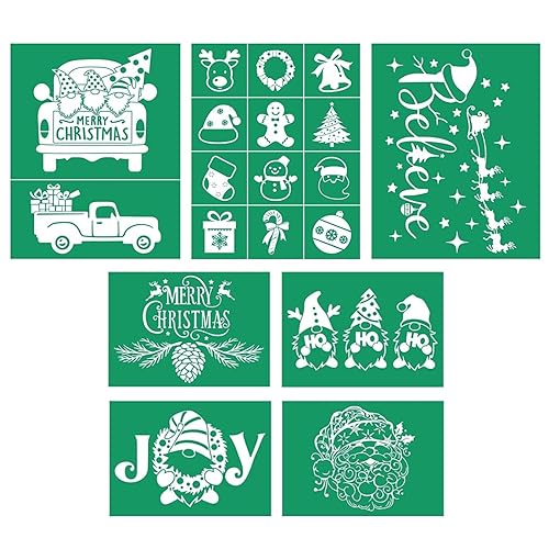 7PCS Silk Screen Stencils