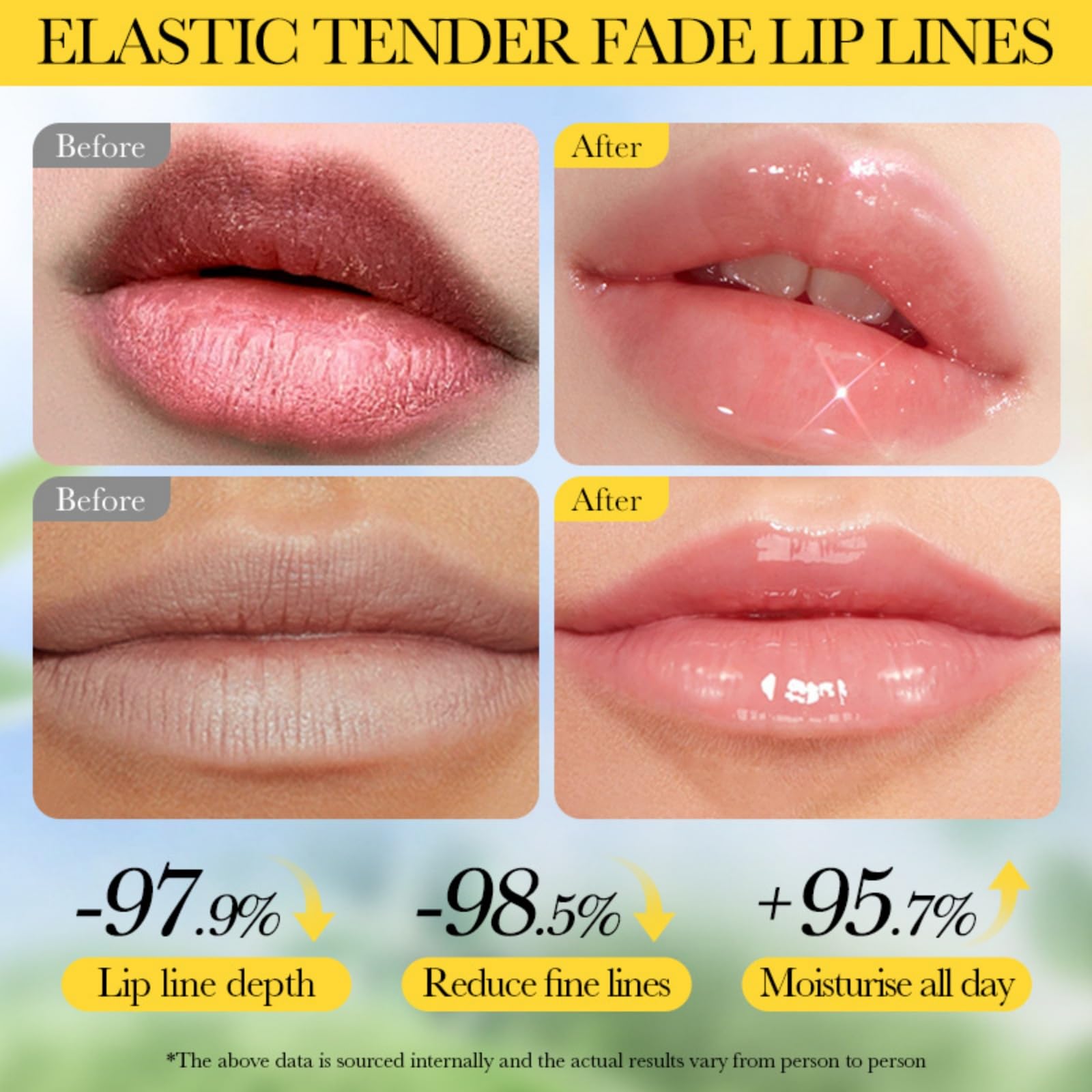 SADOER 2 Pack Propolis Lip Balm - Hydrating & Brightening Lip Care Treatment for Dry Chapped Lips - Natural Moisturizing Lip Balm for Day & Night Use