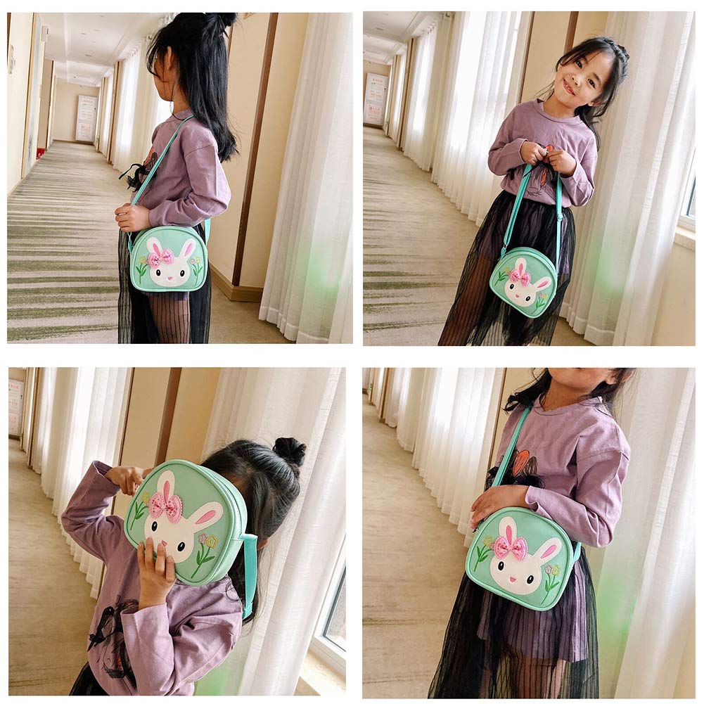 Huwaimi Little Girls Purse - Cute Toddler Crossbody Bags for Kids | Birthday & New Year Gift for Girls | Perfect for School, Parties & Daily Use