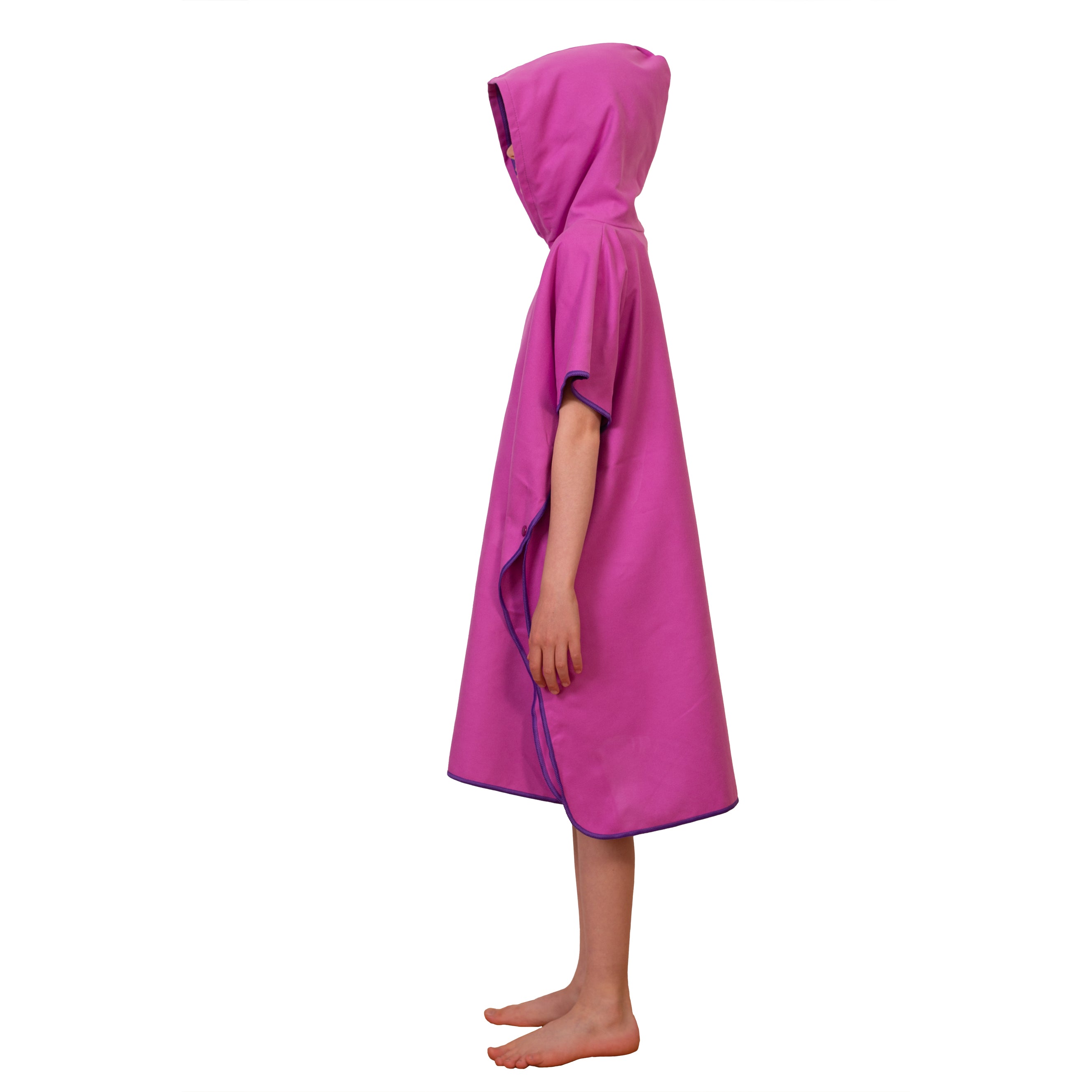 Quick Dry Changing Poncho for Kids - Waterproof & Lightweight Travel Beach Towel for Swimming, Camping, and Outdoor Activities