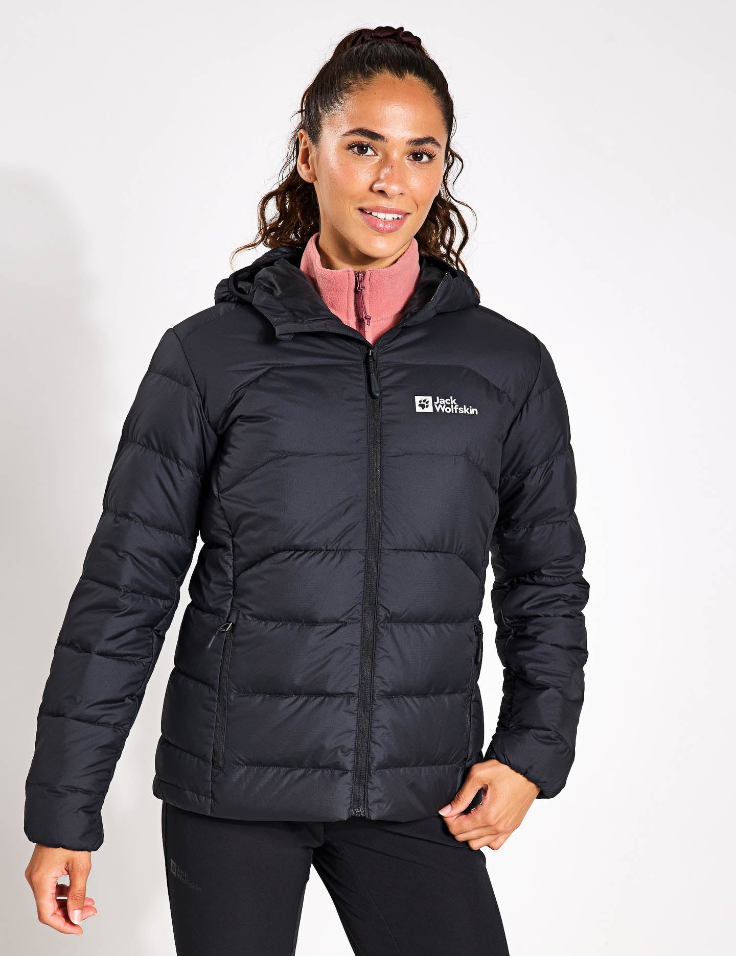 Ather Down Hooded Jacket for Men & Women - Lightweight Warm Winter Coat, Waterproof Windbreaker - Perfect for Skiing, Hiking & Outdoor Activities