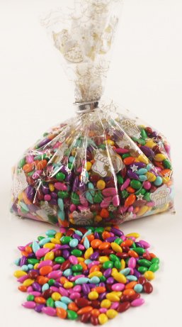 Scott's Cakes Rainbow Mix Chocolate Covered Sunflower Seeds - 1lb Resealable Bag - Perfect for Holidays, Parties & Snacking