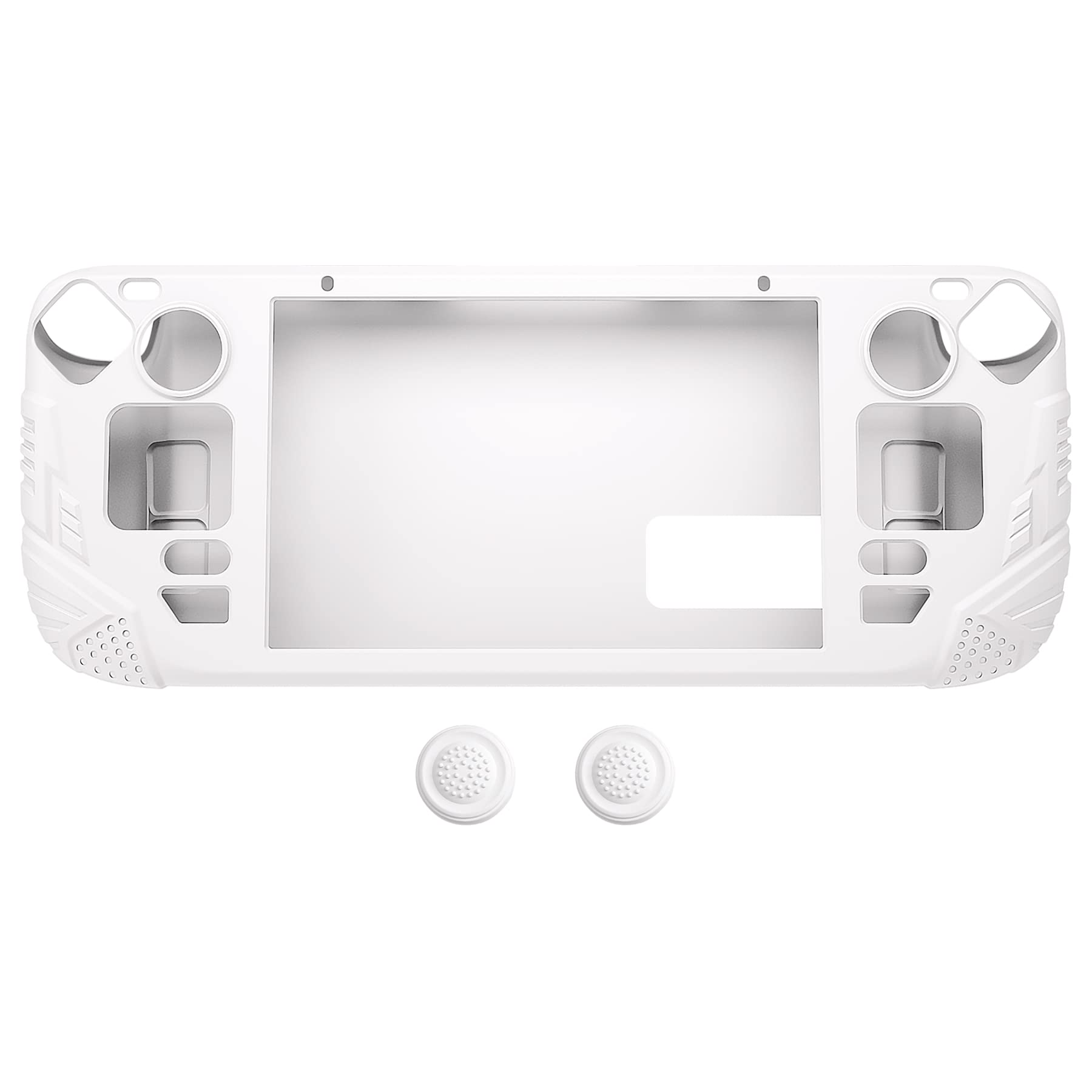 PlayVital Protective Silicone Case for Steam Deck - Shockproof & Anti-Slip Cover for Gaming On-The-Go, Travel & Daily Use