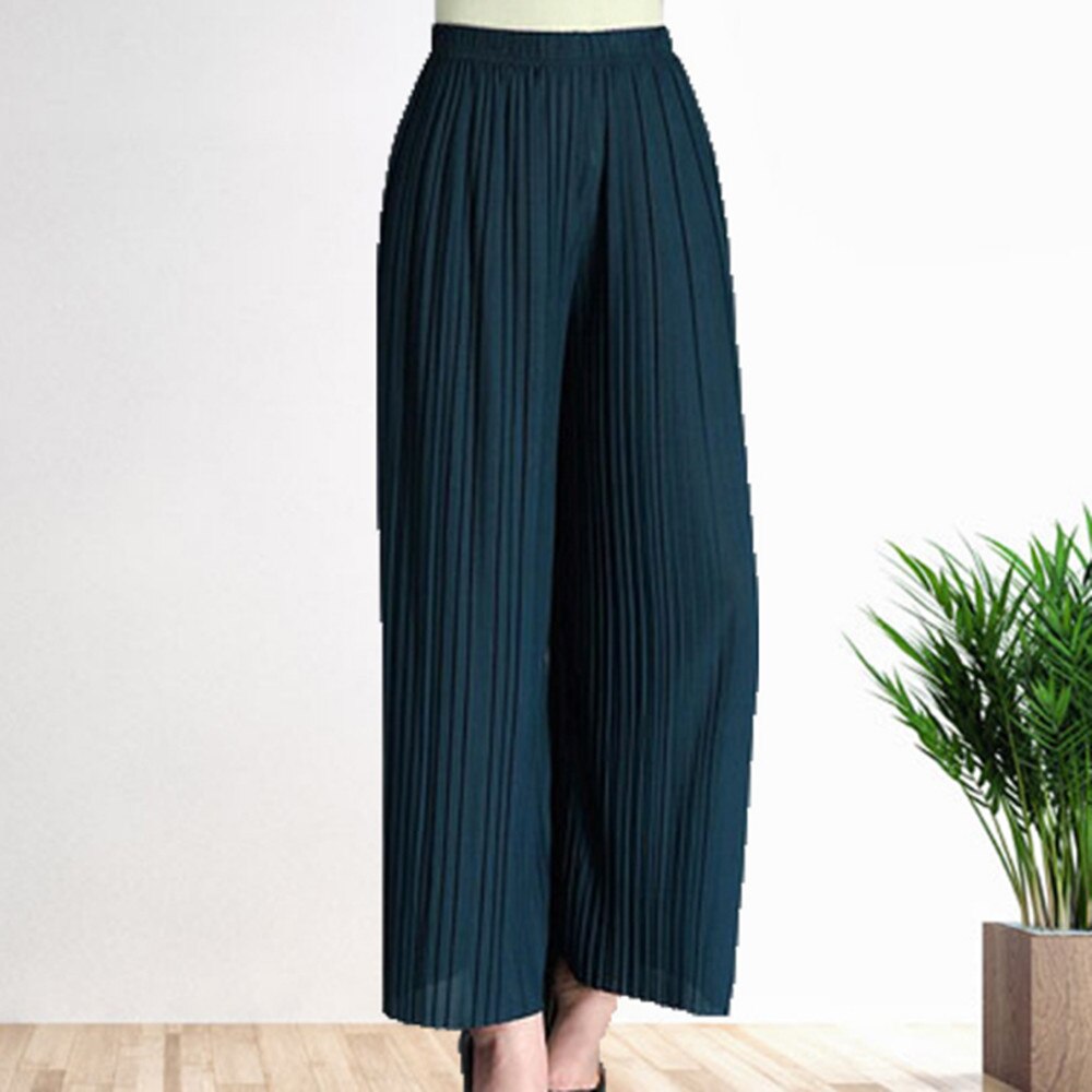 Solid Color Loose Casual Ankle-Length Pants for Women - Comfortable Stretchy Lounge Pants for Yoga, Travel & Everyday Wear