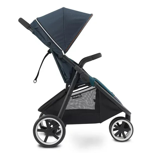 Gold Verge3 Stroller - Premium Baby Stroller with Sapphire Blue Design | Lightweight, Compact & Foldable for Travel, Shopping & Outdoor Walks