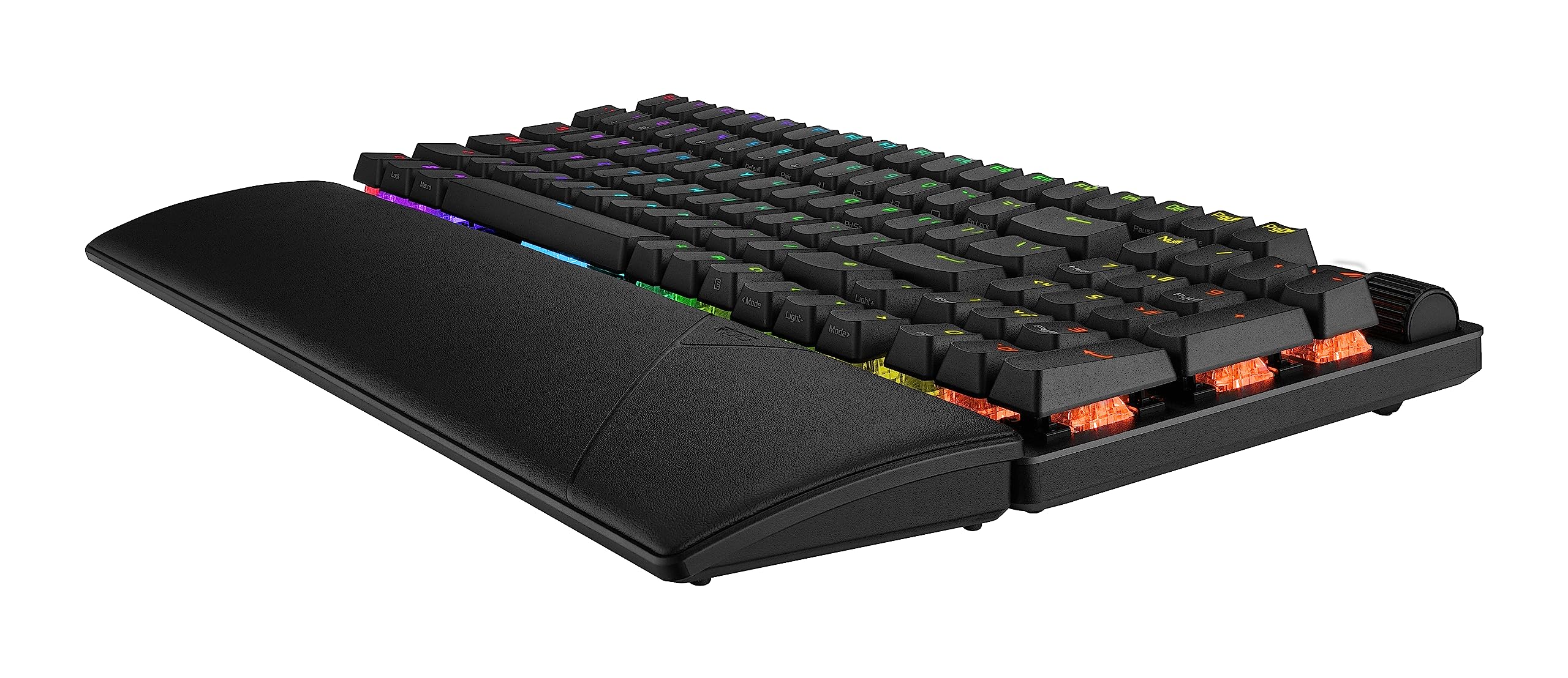 ASUS ROG Strix Scope II 96 Wireless Mechanical Gaming Keyboard - Tri-Mode Bluetooth/2.4GHz/USB, Hot-Swappable ROG NX Storm Switches, PBT Keycaps, RGB Backlit - Perfect for PC Gaming, Esports & Office Work
